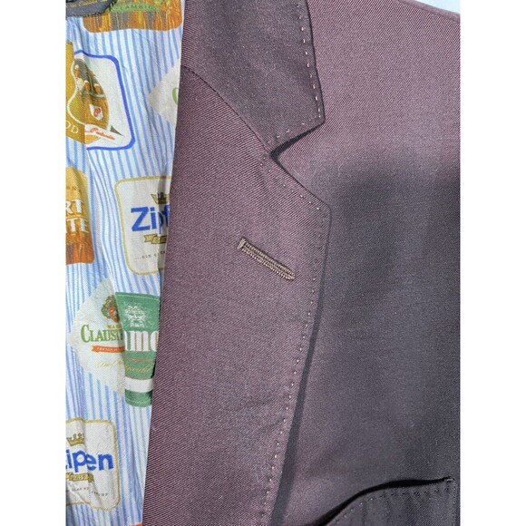 Giovanni Custom Made 100% Wool Blazer Size 40 - Picture 7 of 11